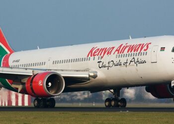Commercial air travel kenya-airways